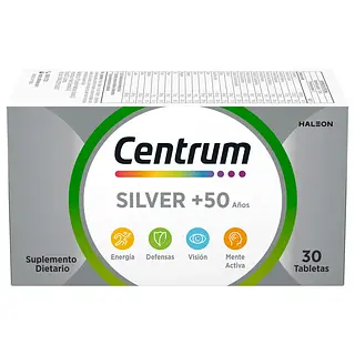 Centrum Silver +50 Años 30 Tabletas
