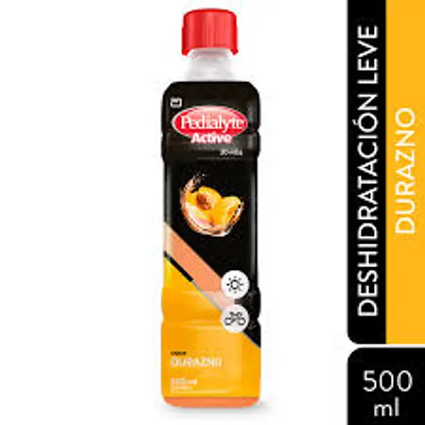 Pedialyte 30 Zinc Durazno