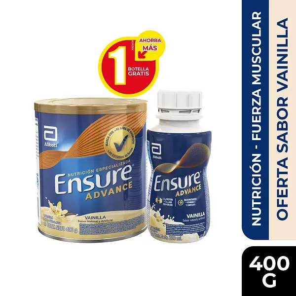 Ensure Advance Vainilla / Ensure Liquido Botella