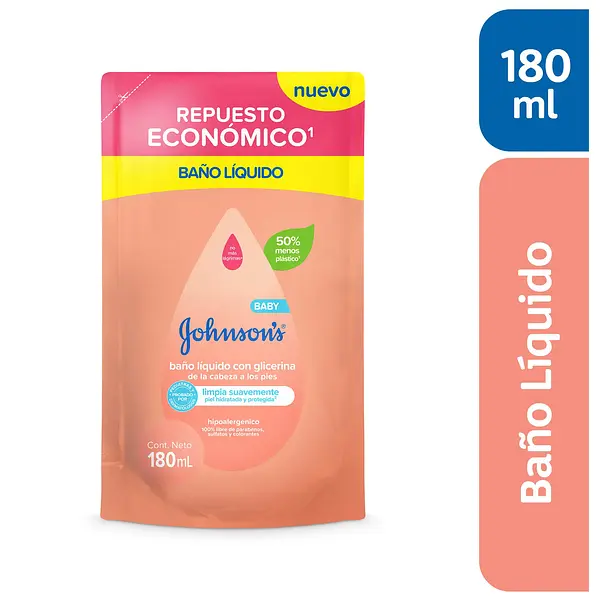 Baño Liquido Baby Johnson´S & Johnson´S Cabeza A Pies