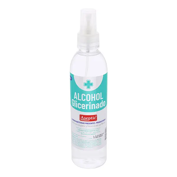 Alcohol Aseptic Glicerinado
