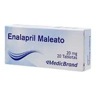 Enalapril Maleato 20 Mg