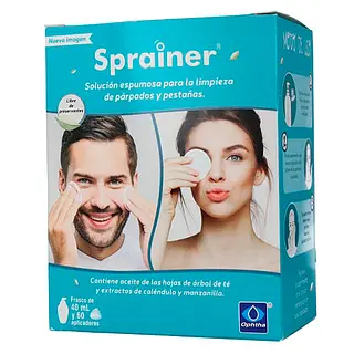 Sprainer Solución Espuma Limpieza Párpados Y Pestañas