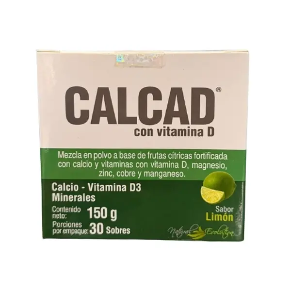 Calcad Calcio Efervescent