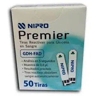 Tiras Reactivas Glucosa Premier