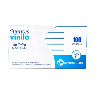 Guante Vinilo Transparente Inverfarma