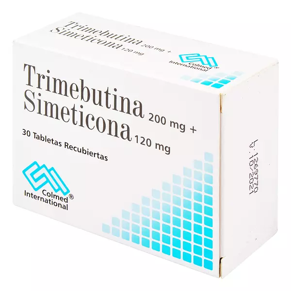 Trimebutina + Simeticona 200 Mg/120 Mg