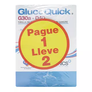 Tiras Reactivas Glucoquick Pague 1 Lleve 2