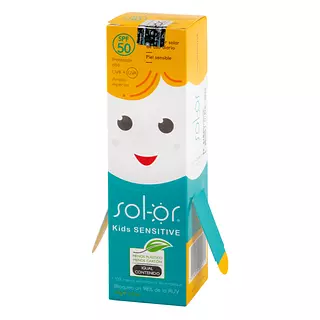 Bloqueador Sol-Or Kids Sensitive Fps 50