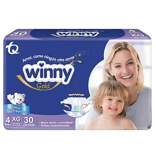 Pañales Etapa 4 Winny Gold