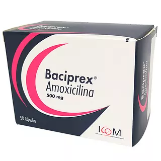 Baciprex Amoxicilina 500 Mg