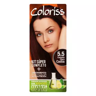 Tinte Coloris Kit 55 Castaño Claro Caoba