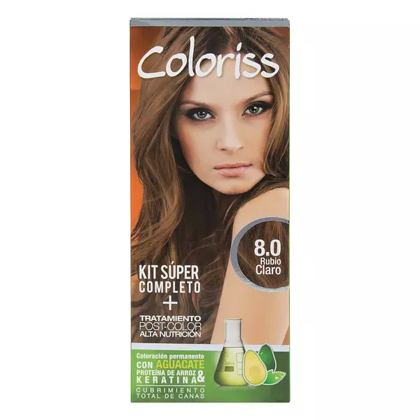 Tinte Coloris Kit 8.0 Rubio Claro