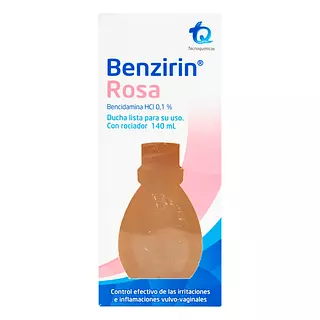 Benzirin Rosa Ducha Vaginal Rociador
