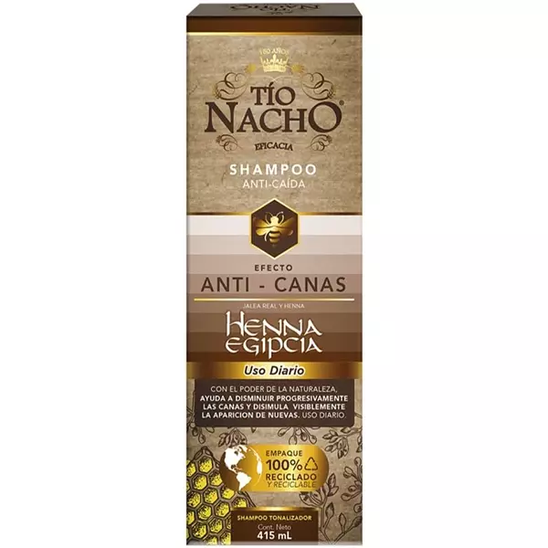 Shampoo Tío Nacho Anti Canas