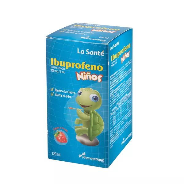 Ibuprofeno Jarabe 100 Mg/5 Ml