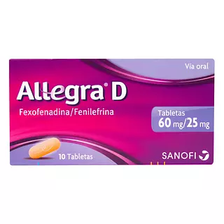 Allegra D 60 Mg/25 Mg