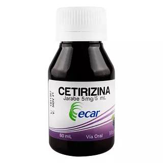 Cetirizina Jarabe 5 Mg/5 Ml