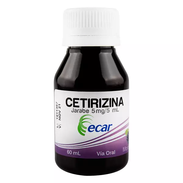 Cetirizina Jarabe 5 Mg/5 Ml