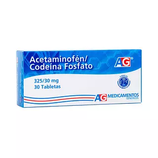 Acetaminofén / Codeína Fosfato 325/30 Mg