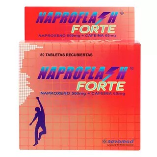 Naproflash Forte 500 Mg + 65 Mg