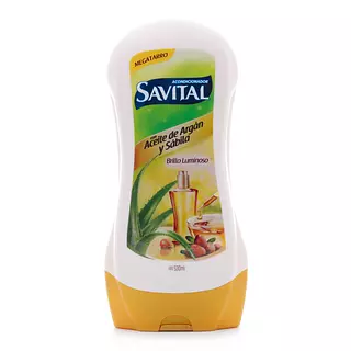 Acondicionador Savital Aceite de Argan y Sabila
