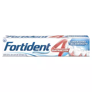 Crema Dental Fortident Blanqueadora