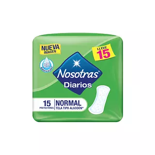 Protectores Nosotras Diarios Normal Tela