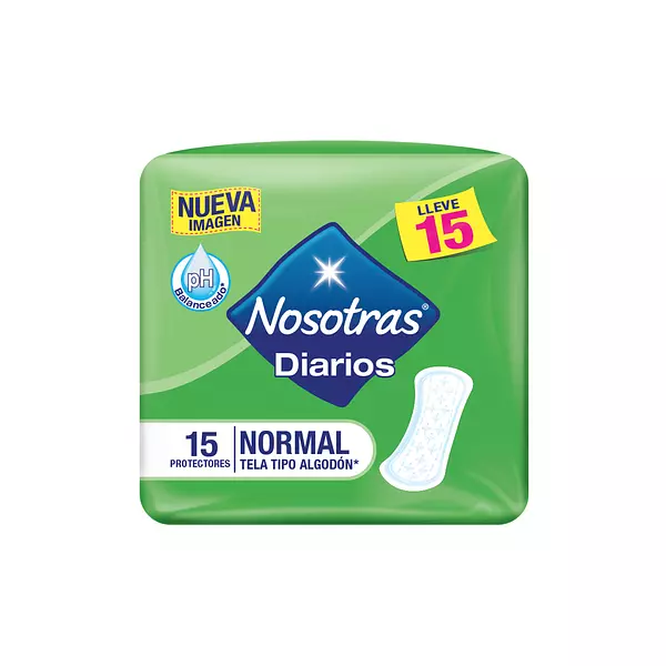 Protectores Nosotras Diarios Normal Tela