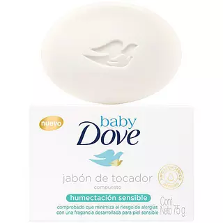 Jabón Dove Baby Humectación Sensible