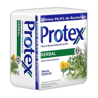 Jabon Protex Herbal P.E