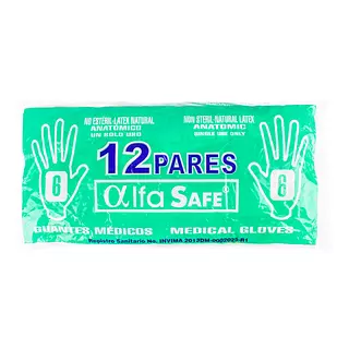 Guantes Cirugia Alfa Talla 6