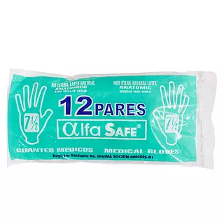 Guantes Cirugia Alfa Talla 7.5