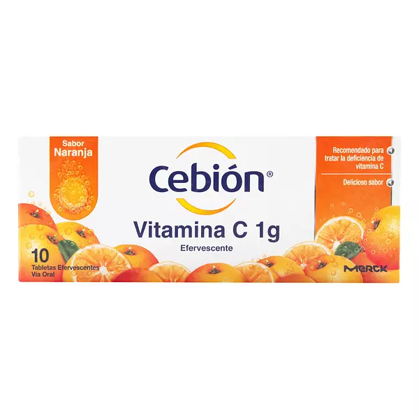 Cebion 1 Gms Efervescente Naranja