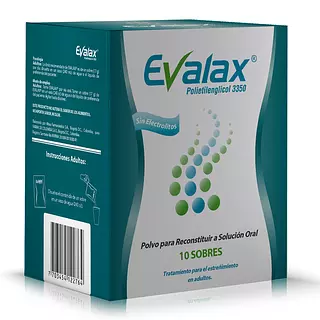 Evalax Polietilenglicol Sobres